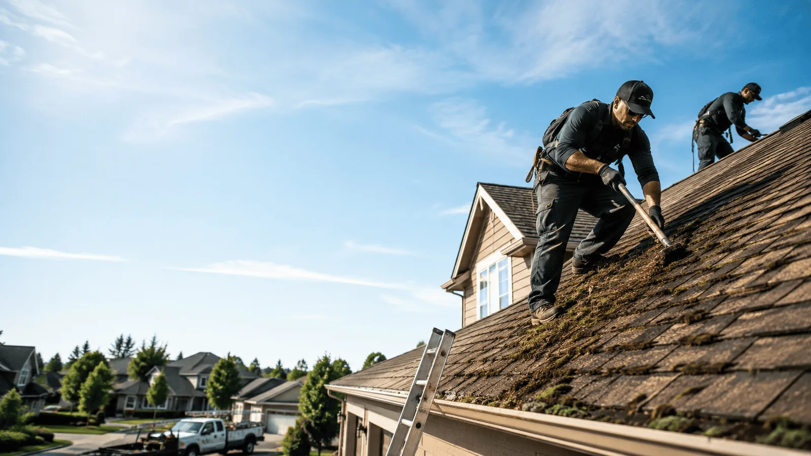 Roof Moss Removal in Bruce, WI near me
